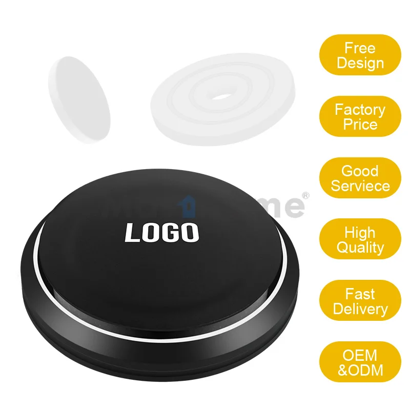 Reusable Custom Car Air Freshener Luxury Aroma Scent Diffuser Metal