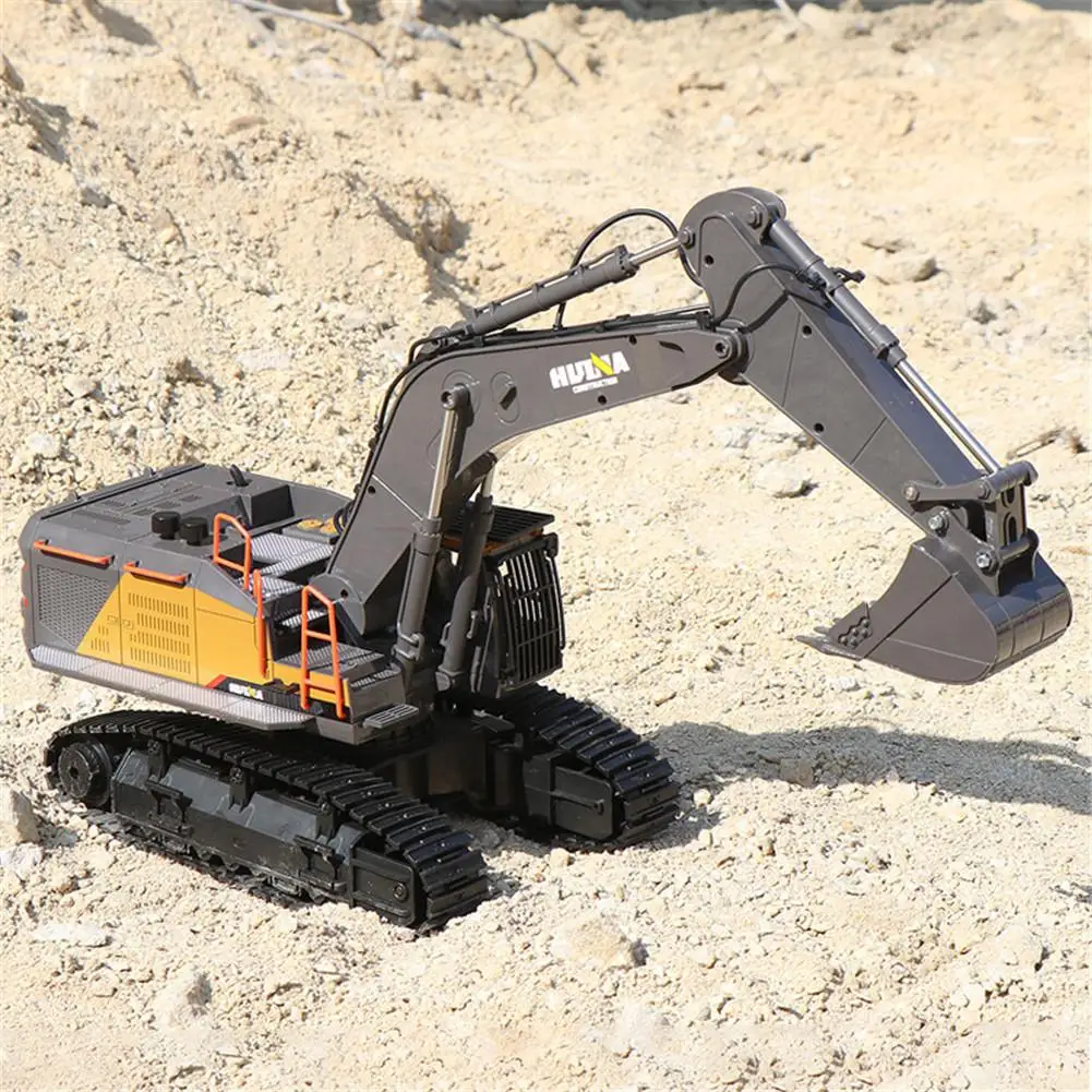 Huina 1592 シミュレーション Excavator 1:14 RCトラック 22CH おもちゃ