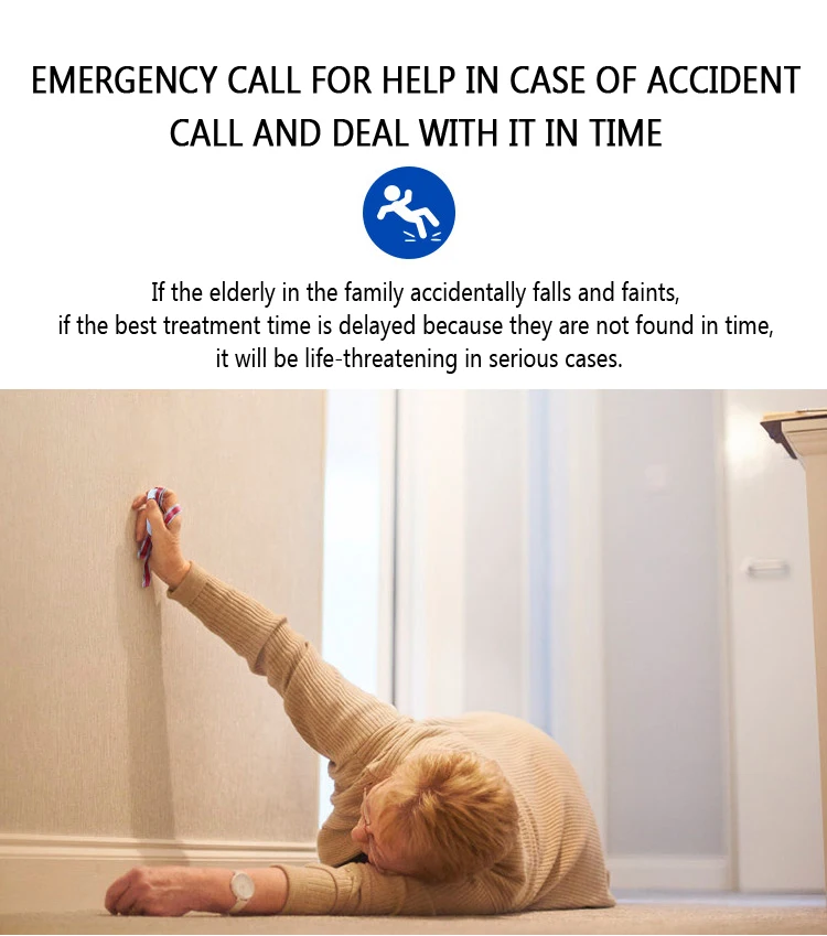 Home SOS button for elderly pregnant women Personal alarm system women safety personal alarm