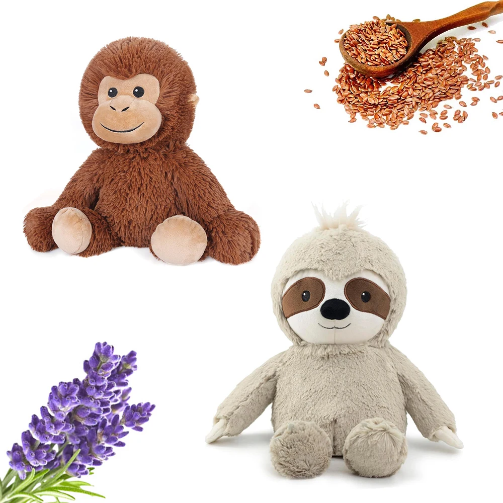 Microwavable Scented Stuffed Animal Heating Pad For Women And Kids Cute