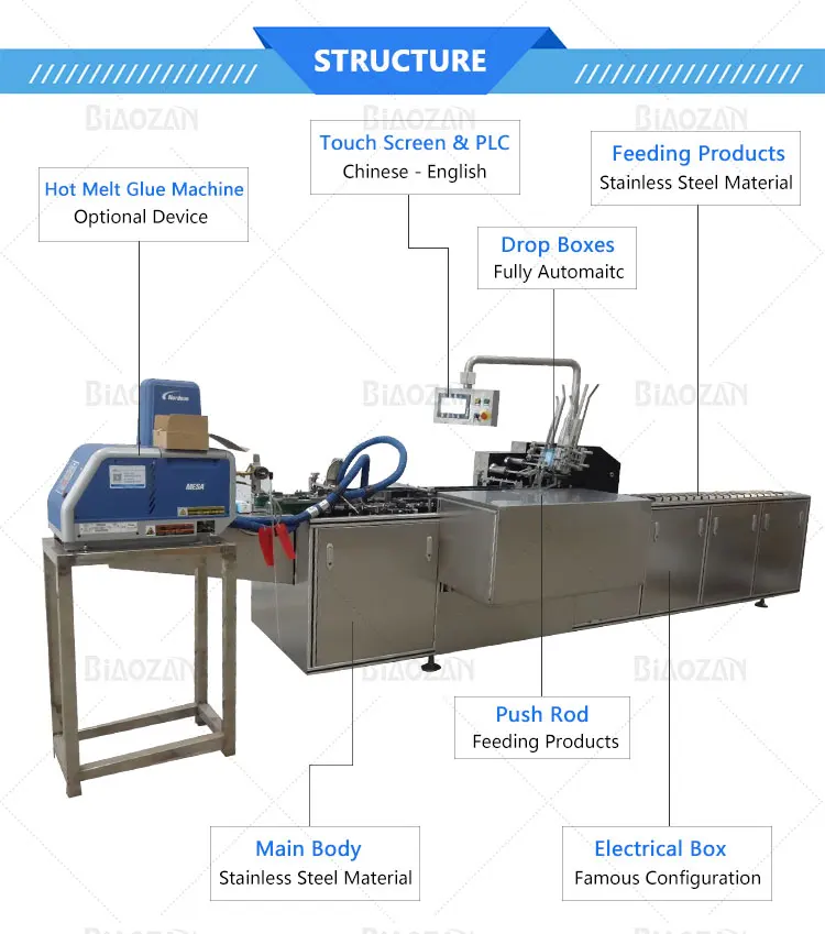 Sachet Bag Cartoning Machine