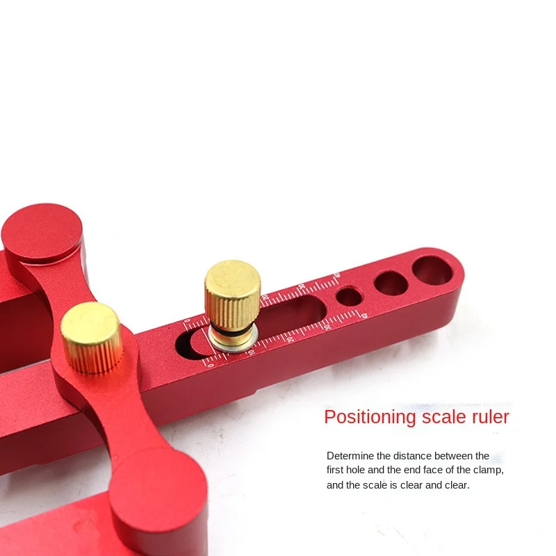 thumbnail image 2 of Hole Positioning Ruler, Woodworking Dowel Jig Wood Hole Punching... 2 of 9