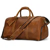 9804-52cm crazy horse retro brown