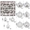 New 44-piece paper box (silver)