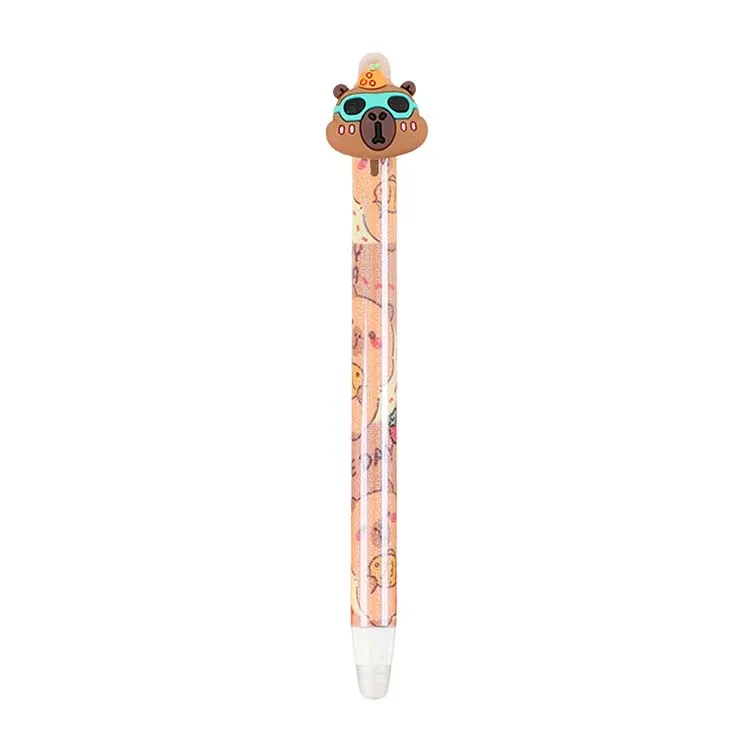 Penna gel cancellabile con animali simpatici per bambini_voghion.com