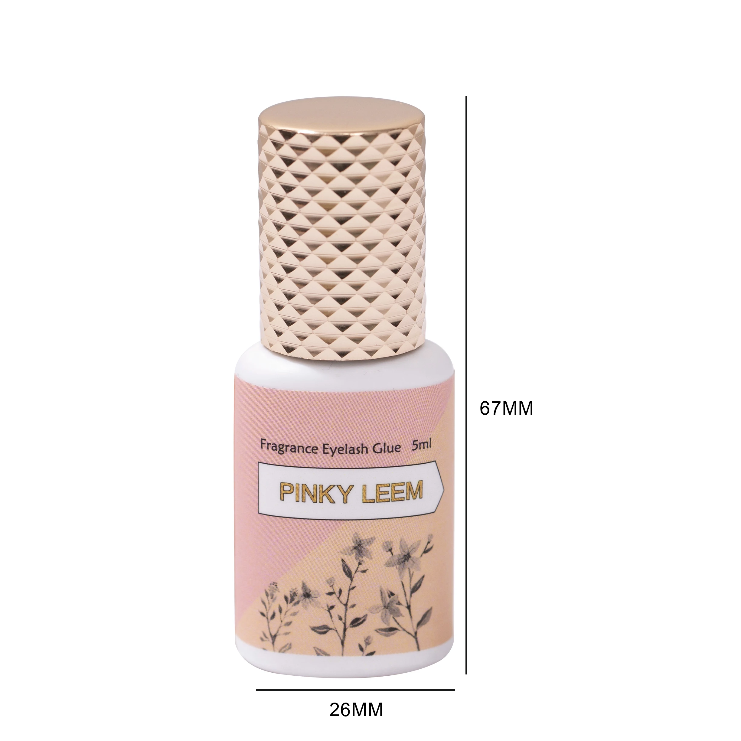 Pinky Leem Custom 0.5 Sec Eye Lash Glue Bulk Wholesale Best Waterproof