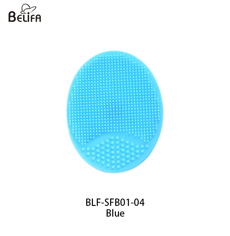 Comfortable Soft Silicon Blackhead Facial Skin Washing Cleansing Pad