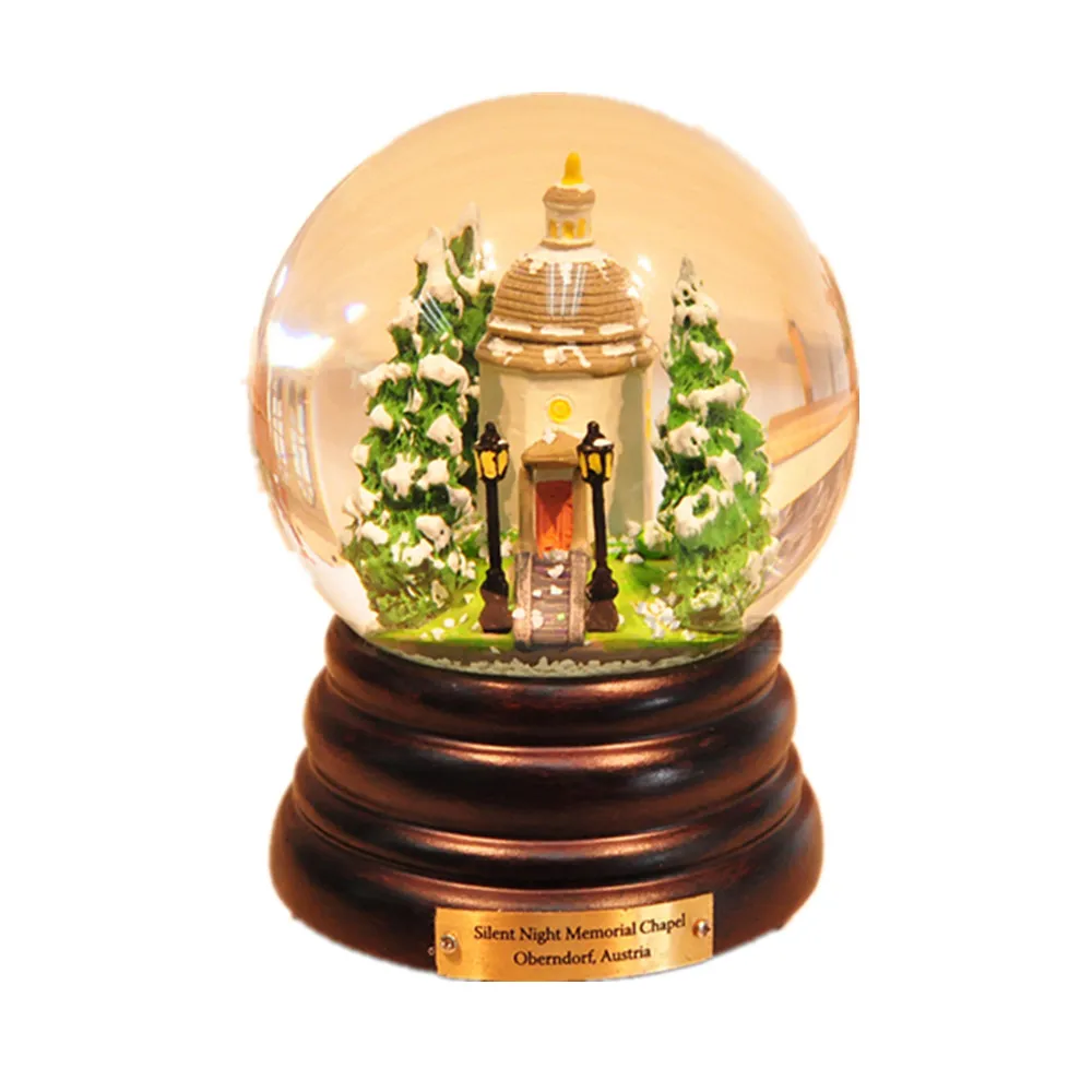 Christmas Snow Globe with Tree Wooden Snow Globe Kit Wholesales