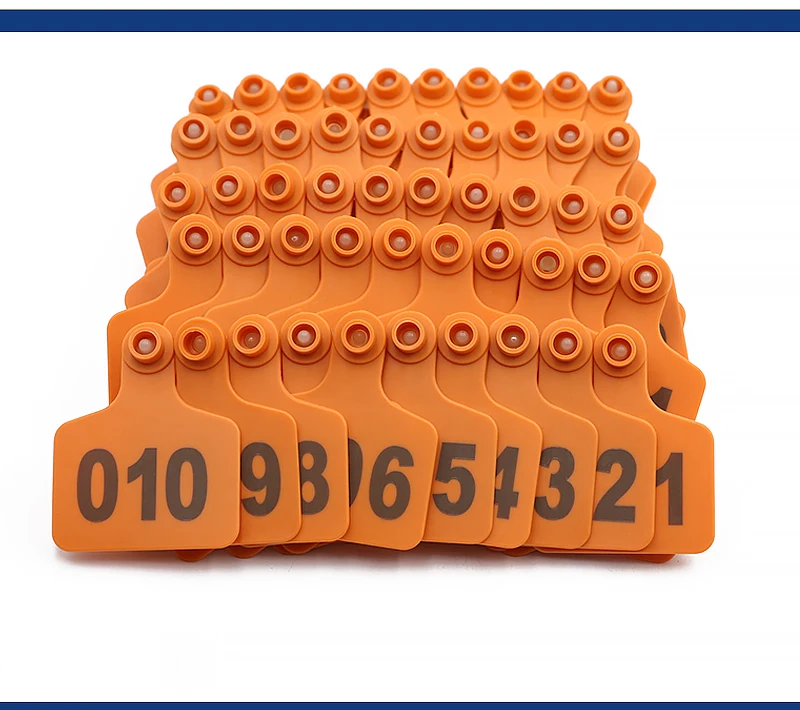 Etiquetas Para Orejas De Ganado Numeradas Del 001 Al 100