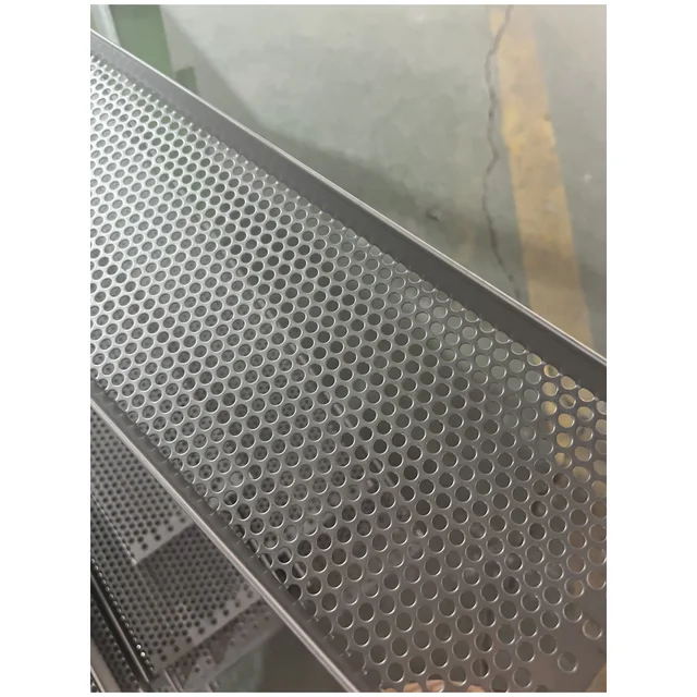 Direct Sale Technical Support Customized Design CNC Bending Corrosion Proof Food Industry Perforated Metal Plate 5