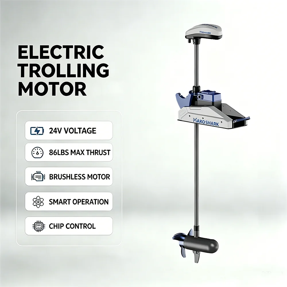 Electric Gps Anchor Control Trolling Motor With Gps for Boats