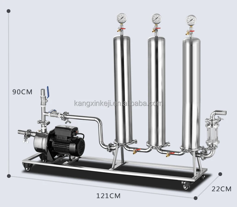Joyzan Passoire Bière Maille Micron, Filtre Trémie Sèche Micron