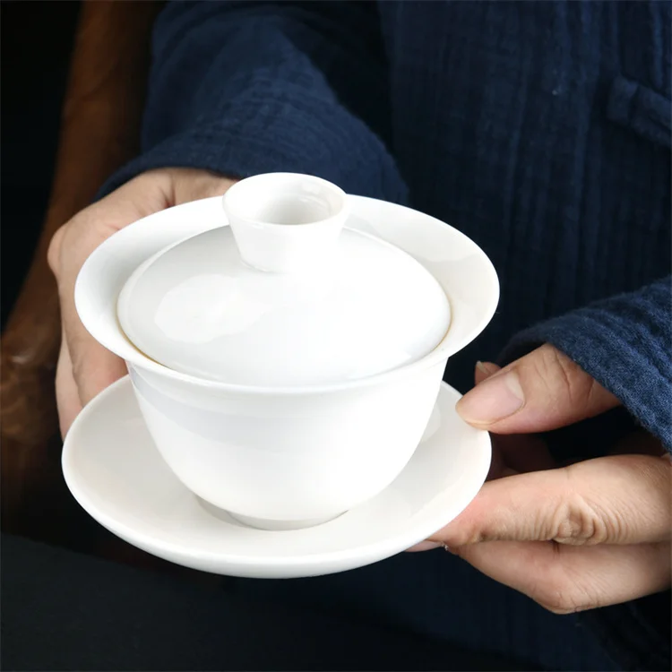 Harmony Custom Logo White Bone Chinese Traditions Porcellana Tea Cups ...