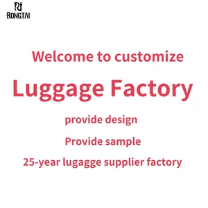 Large Capacity Carry-On Luggage Set Factory Wholesale Fashionable Front Open Travel Bag with Wheels