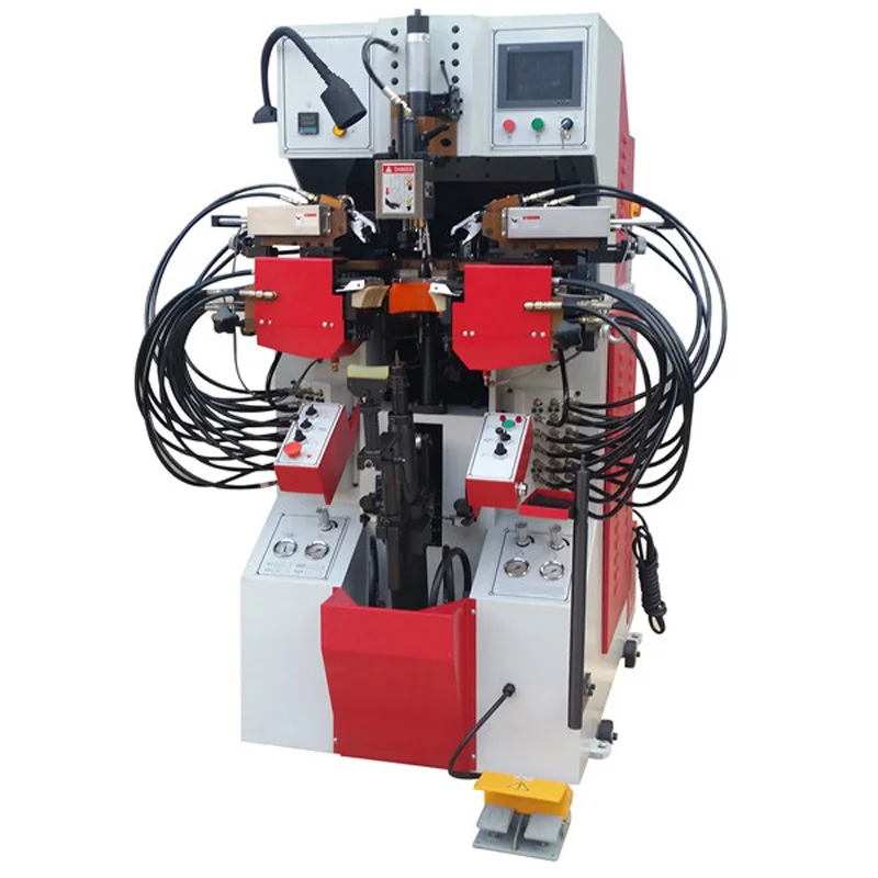 Leather Safety Shoe Making Machine Hydraulic Automatic Shoes Heel Seat and Side Lasting Machine