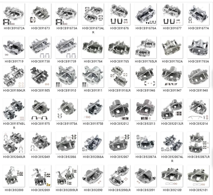 Front Left Right Brake Calipers w/Bracket Assembly for 2010
