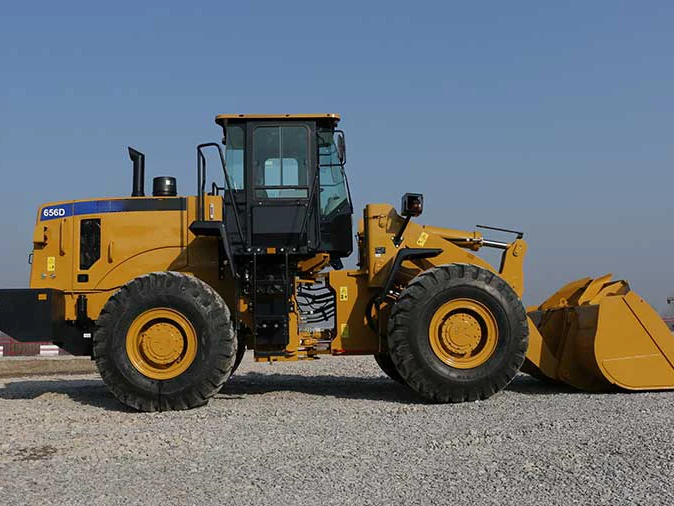 655F 5 Tons Articulated Front Wheel Loader Price