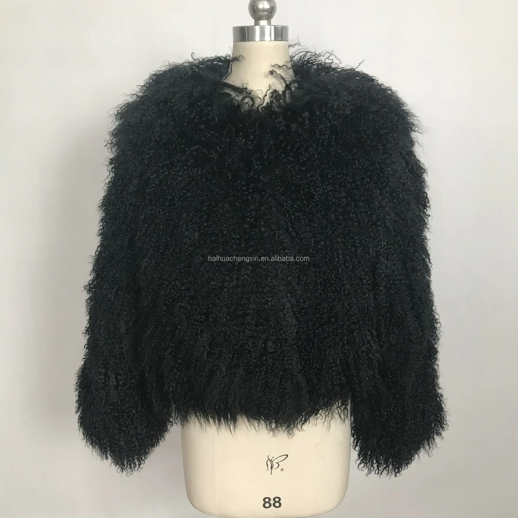 Wholesale Winter Tibet Fur Jacket Real Mongolian Fur Coat Women - Buy ...
