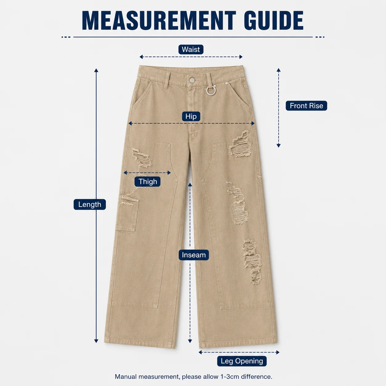 Size measurements