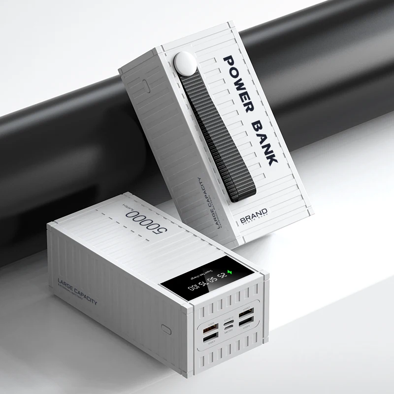 Big Capacity New Container Power Bank 50000mAh for Phone Customized Portable Powerbank