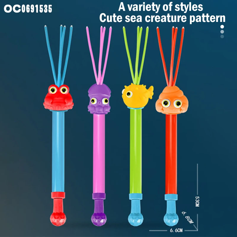 Летние 12 шт. съемки воды океана животных пластмассовый насос водяной пистолет игрушки для детей