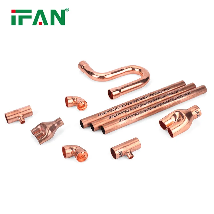 Ifan Professional Supply Brass Pipe Connector Copper Welding Fitting