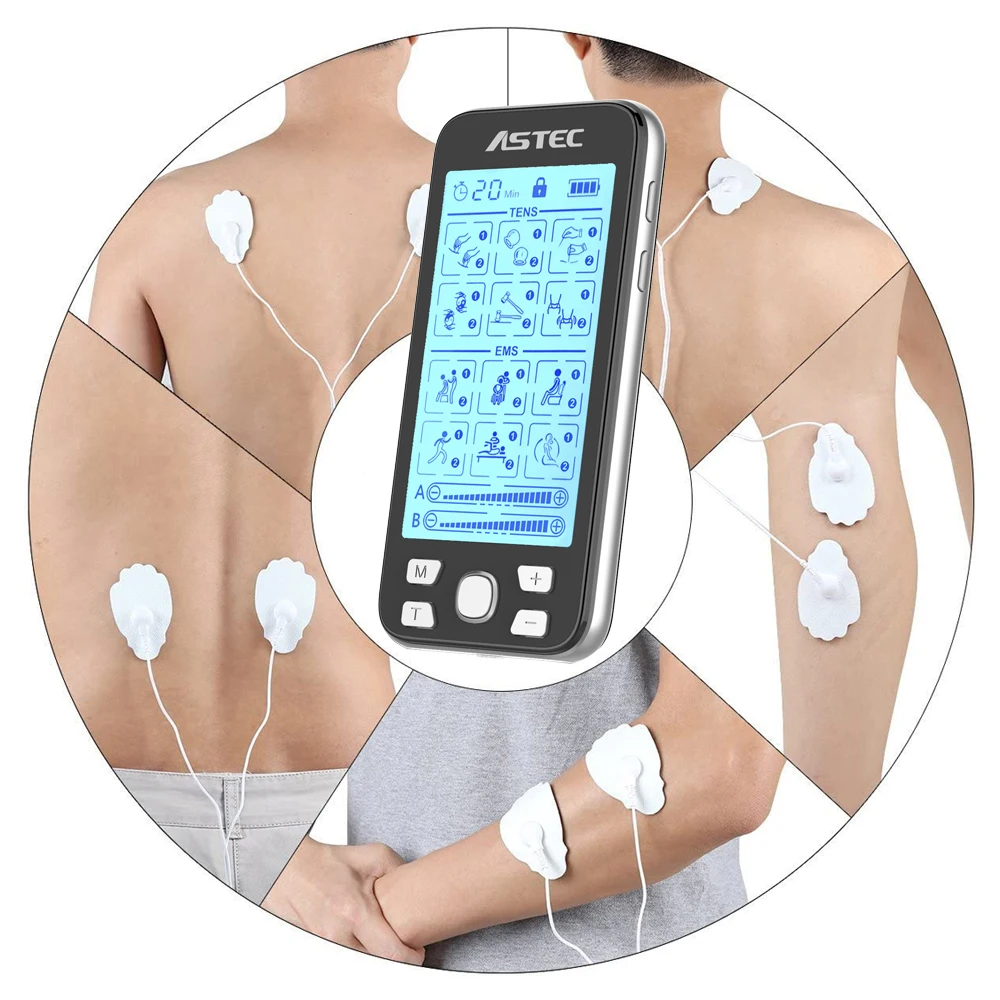 NueMedics Tens Unit Muscle Stimulator Rechargeable EMS Device