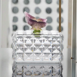 Spice Iridescent Storage Bottles & Jars for Making Cosmetic Luxury Custom Candle Jar with Lid and Gift Box