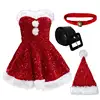 Red [Dress + Hat + Belt]