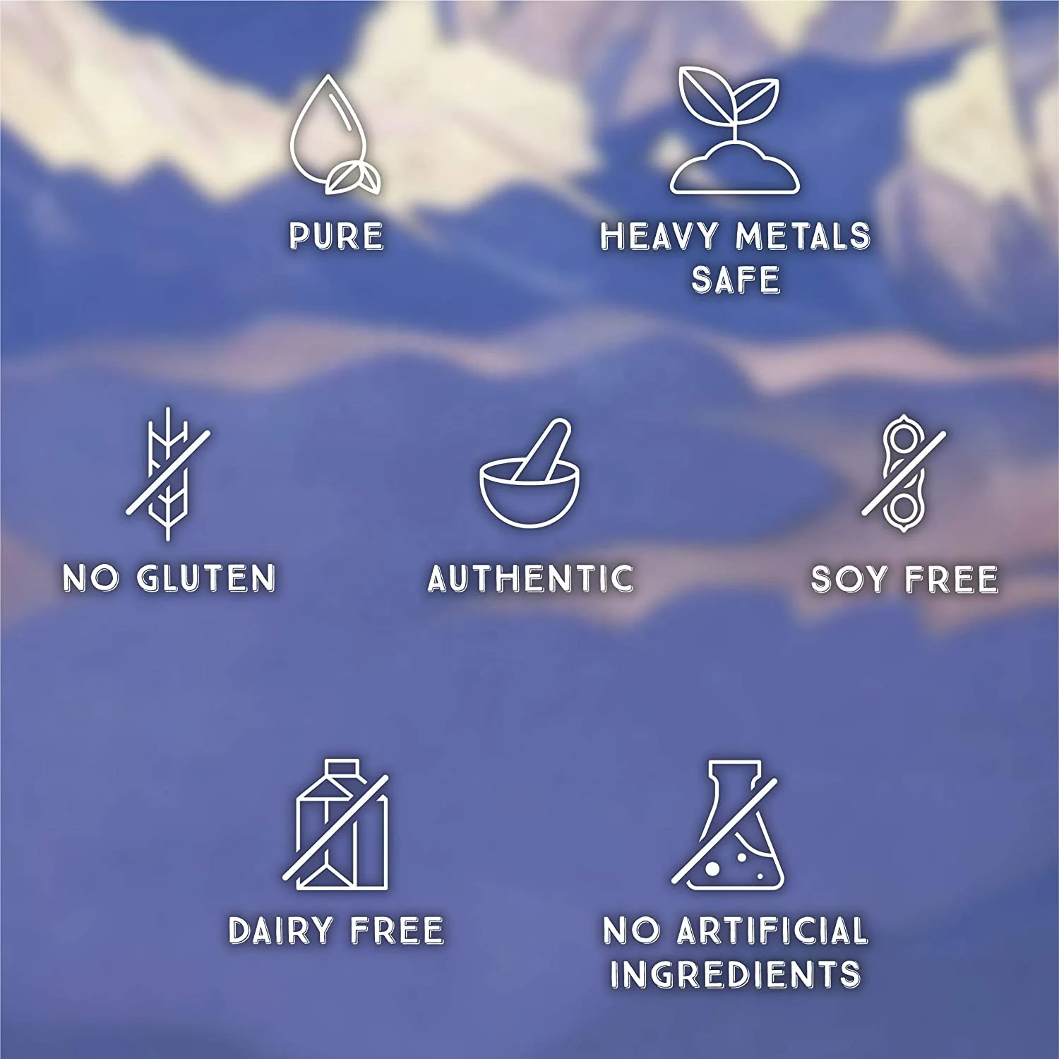 Organic pure himalayan shilajit liquid drops with natural trace