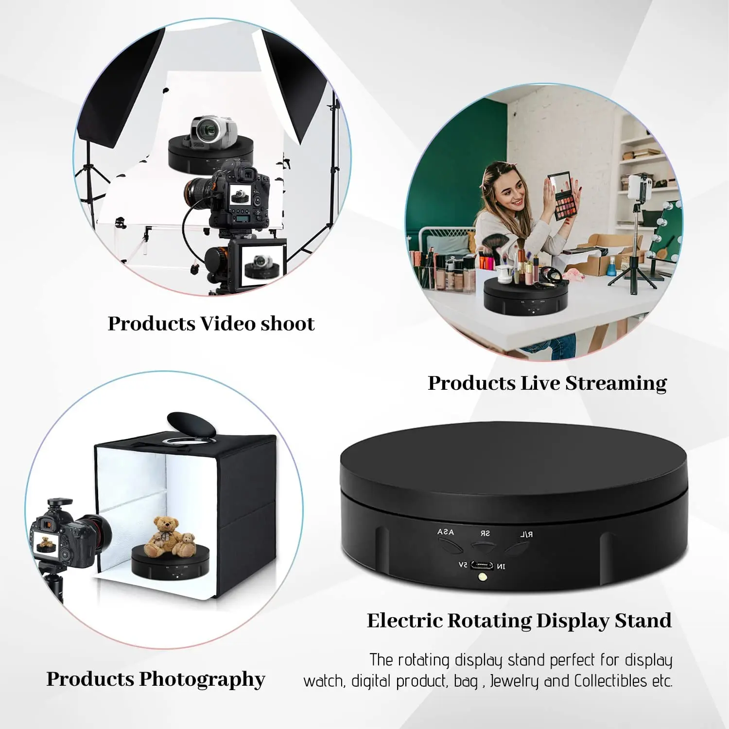 Photo Booth 360 Product Photography Machine Photo Booth Rotating