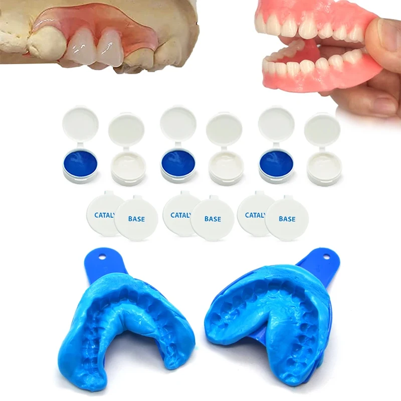 Huaer Veneers Smile Teeth Molding Kit Dental Impression Putty Silicone