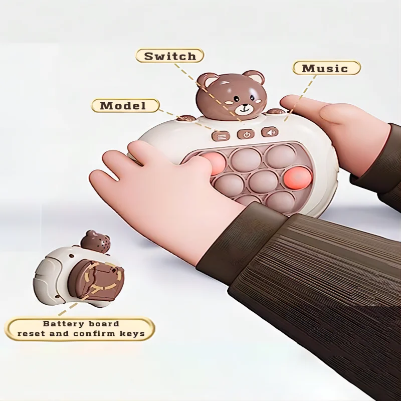 Children Adult Educational Toy Handheld Memory Game Fingers Pop Bubble Fidget Sensory Toys