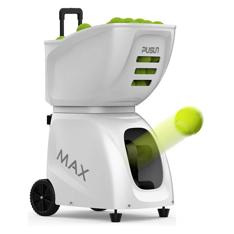 Automatic Tennis Ball Machine with Large Capacity 150 Ball Launcher New Design APP Remote Control Tennis Training Equipment