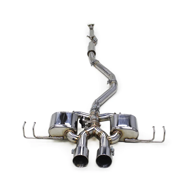 Custom Valvetronic Catback Exhaust System For Honda Civic Type R / Type-R 2.0T 2017-2023 Stainless