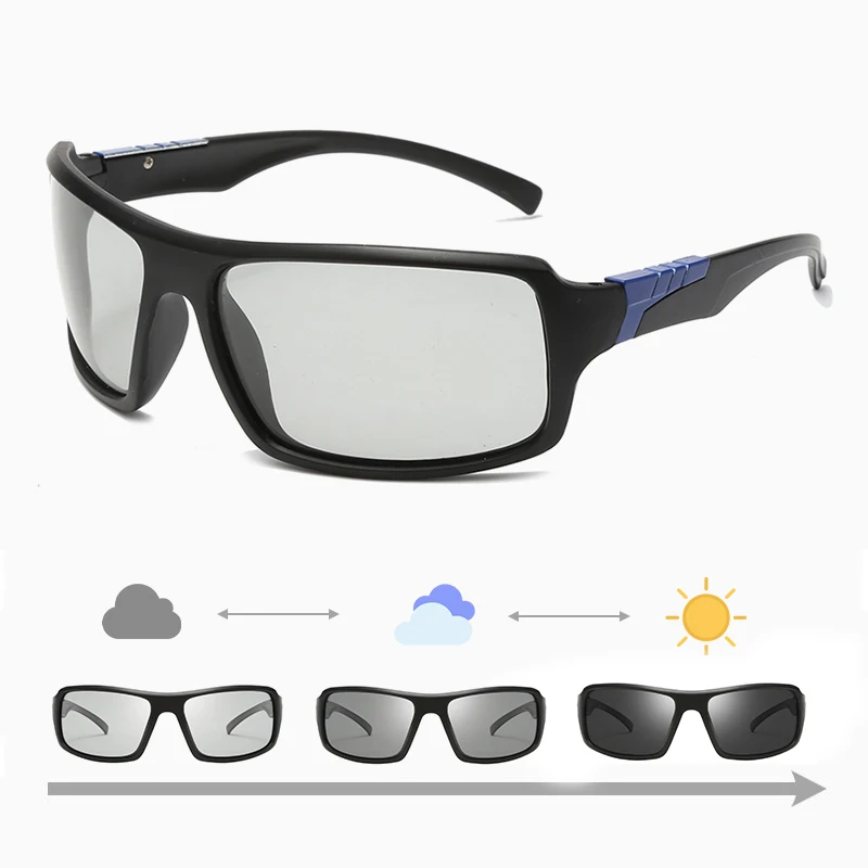 Photochromic Anti Radiation Glasses For Men And Women Square Anti-blue ...