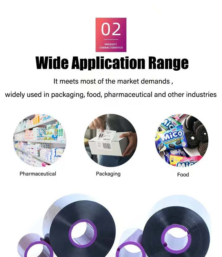 33/55mm x 600m Wax resin TTO Ribbon High-Speed Videojet Printer Ribbon for Markem Imaje/Domino/Linx/Dikai/VJ