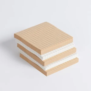 Hot Sale Square Grid Sticky Notes Colorful Office Sticky Notes Portable Study Notebook Easy Memo Sticky Notes
