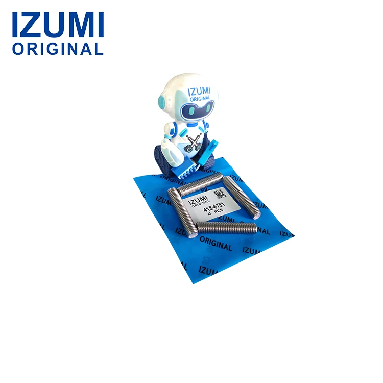 product izumi original 418 6781 4186781 mj10 x 15 thread taperlock stud for caterpillar-16