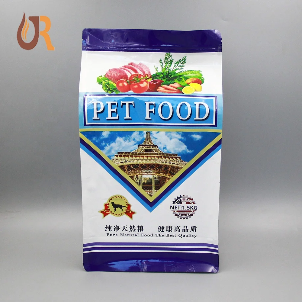 5kg 10kg 15kg 20kg 25kg Ziplock Aluminum Foil Dog Cat Plastic Flat