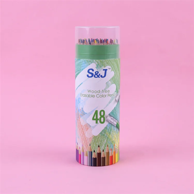 Недорогие японские детские объемные 24 36 72 растворимые нагрудные карандаши