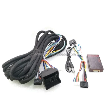 Car 16Pin 6-meter Extended Wiring Harness Cable With Canbus For BMW E39(01-04)/E53(01-05) Aftermarket Stereo