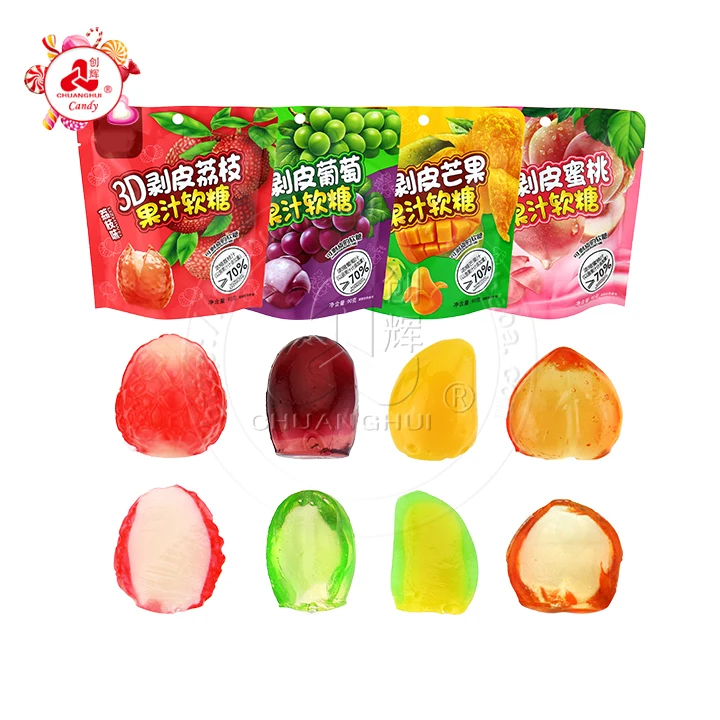 Crunchy gummy