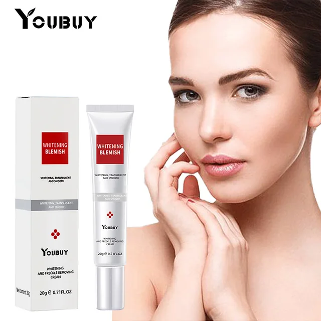 Whitening Freckle Removing Cream Sunburn Chloasma Dark Spots Blemish Fade Acne Scar Removal Skin Brightening Moisturize Cream