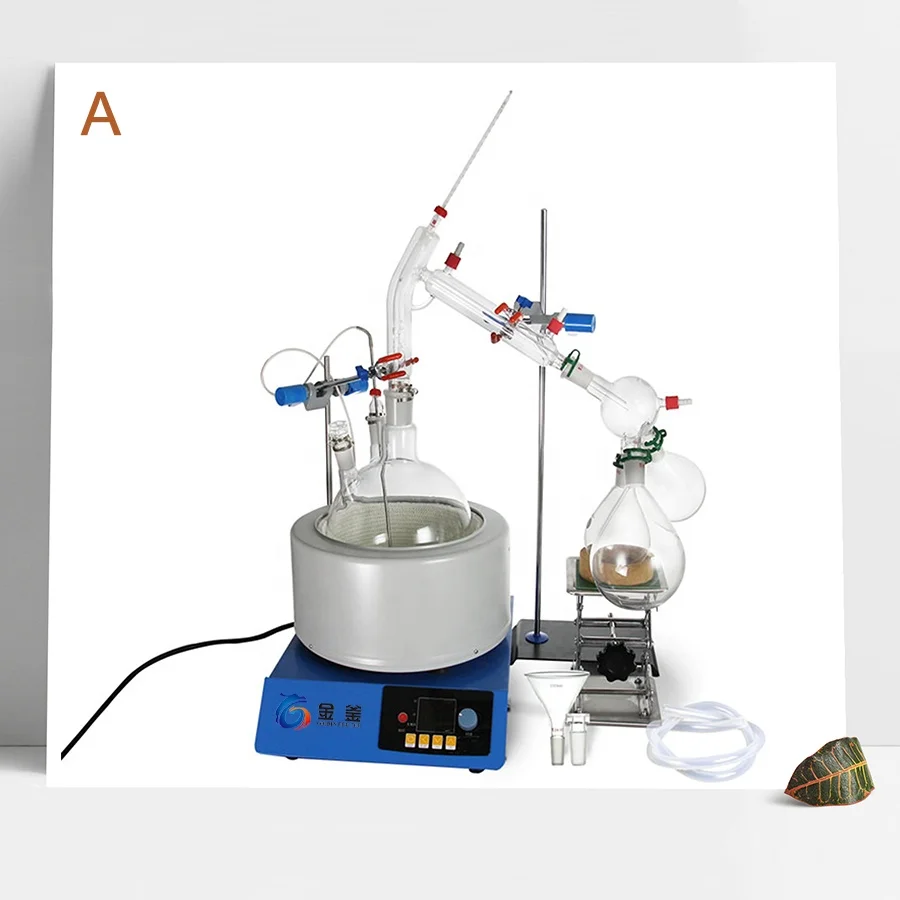 5 Liter Short Path Distillation Machine Turnkey Short Path Distiller for Sale