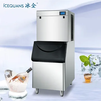 Commercial Ice Cube Maker For Freezer 400kg Stainless Steel