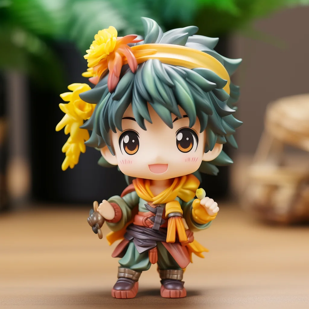 Пластиковая 3d аниме девушка фигурка мультфильм Статуэтка