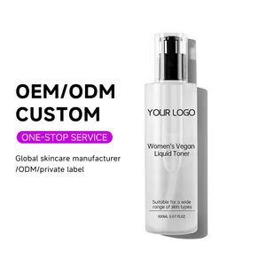OEM ODM Hyaluronic Acid Moisturizing Hydrating Soothing Face Acne Remover Skin Care Facial Spray Women's Pure Vegan Liquid Toner