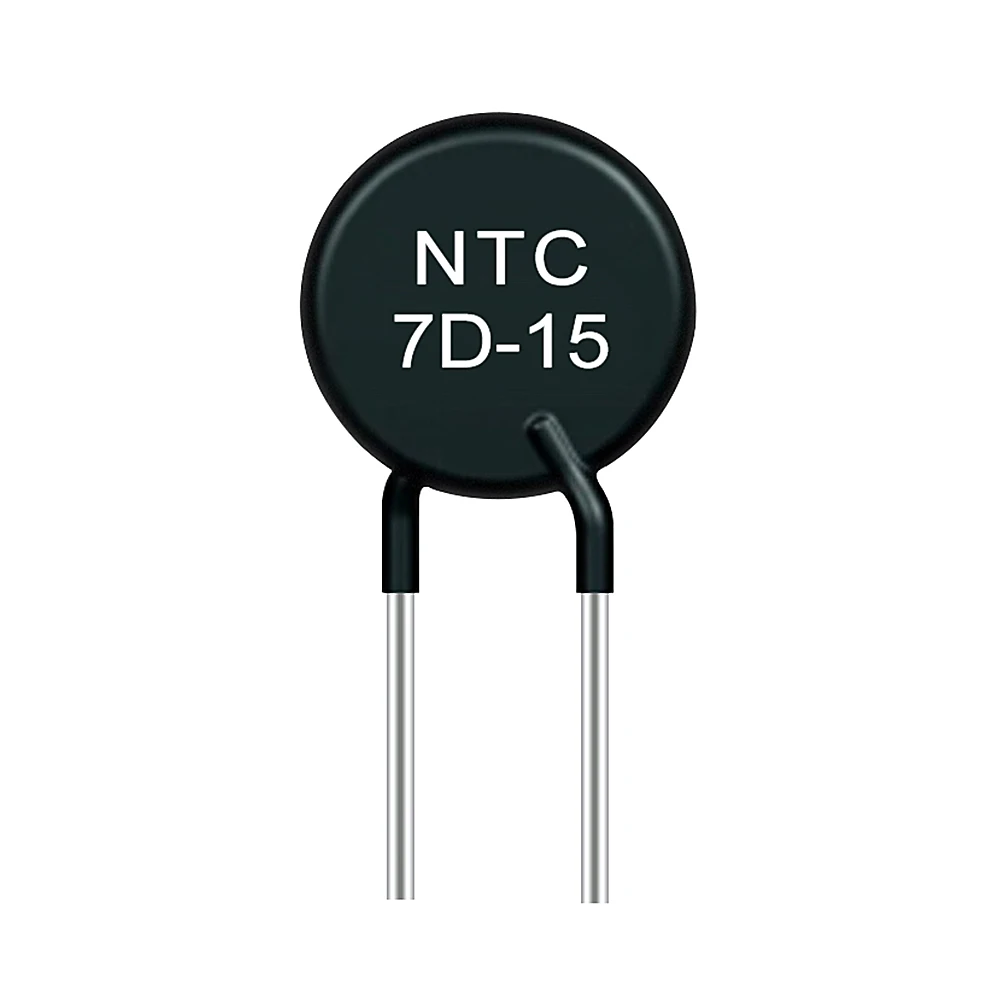 2019 Black NTC Thermistor Semistor Thermal Resistor 5d15 NTC Thermistor