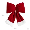 Large velvet bow